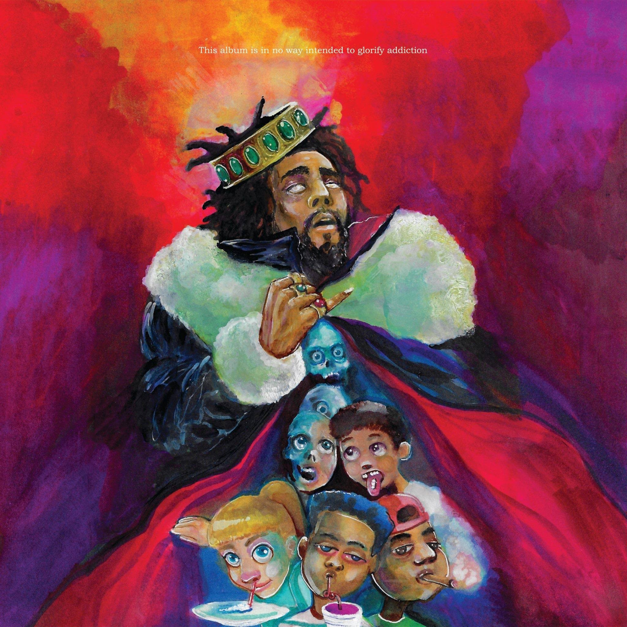 Cover of "KOD" by J. Cole